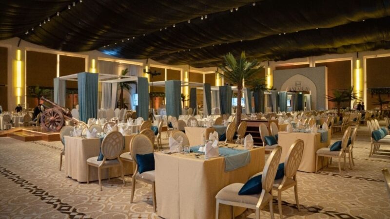 خيمة «قمرة» تفتح أبوابها لزوارها طوال أيام شهر رمضان المبارك بفندق هيلتون الرياض