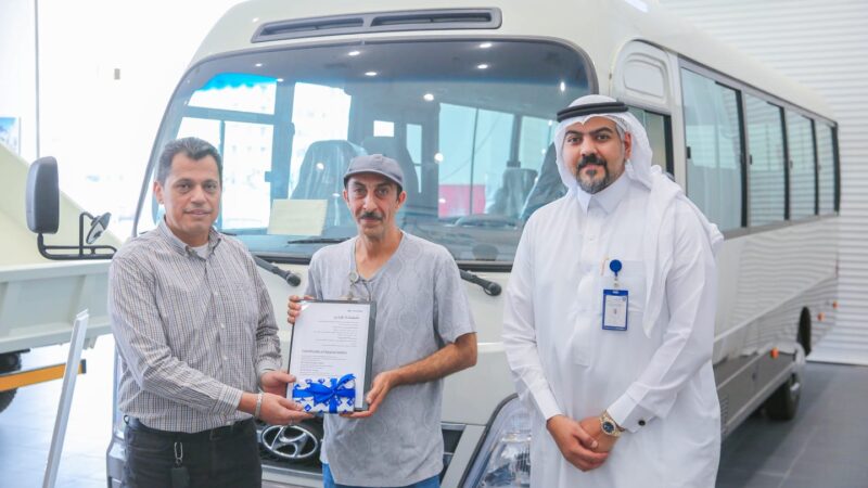 هيونداي موتور تكرم “أبطال رمضان” من سائقي الشاحنات والباصات
