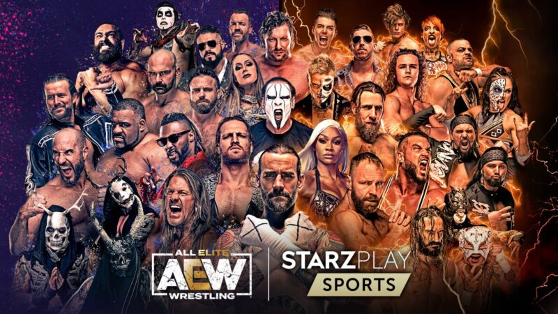 STARZPLAY توقع اتفاقية لبث مباريات اتحاد (AEW) المصارعة الحرة حصريًا في منطقة الشرق الأوسط وشمال أفريقيا