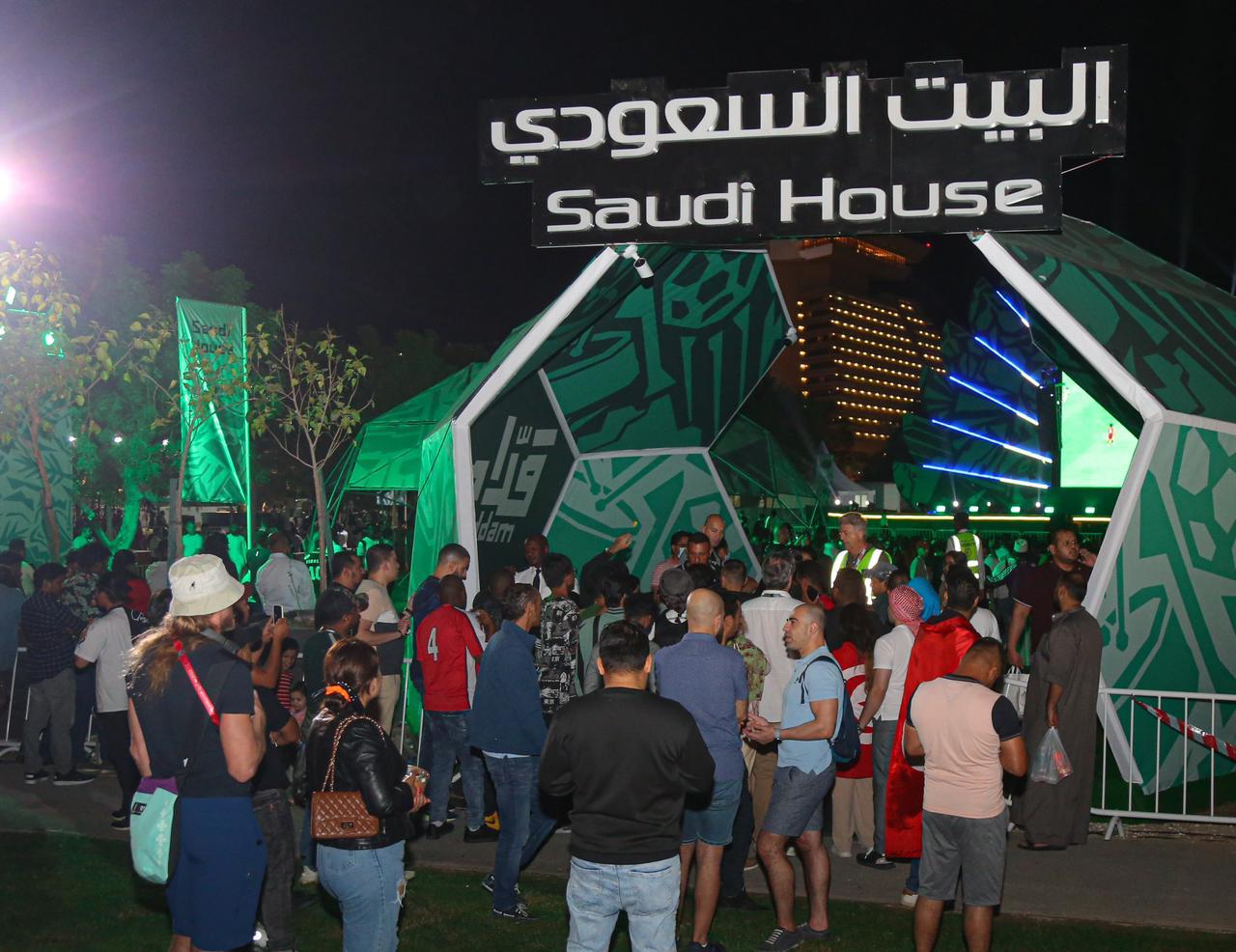 امتلاء الطاقة الاستيعابية للبيت السعودي في الدوحة