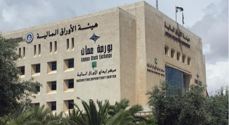 صعود المؤشر العام للبورصة الأردنية 1.21 في المئة الأسبوع الماضي