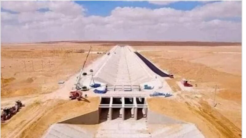 مصر تشق أضخم نهر صناعي في العالم .. طوله 114 كيلو