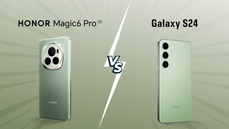 المواجهة بين HONOR Magic 6 Pro و Samsung Galaxy S24: من سيتفوق بإمكانات الذكاء الاصطناعي