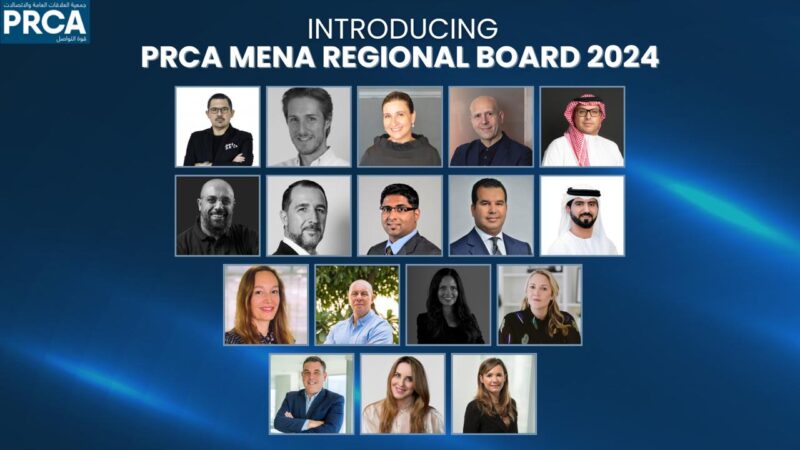 PRCA MENA Announces Restructuring of MENA Regional Board