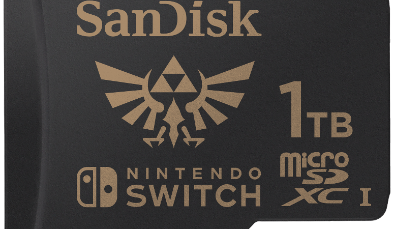 بطاقة SanDisk® micro SD الجديدة سعة 1 تيرابايت لجهاز Nintendo SwitchTM تزود اللاعبين بمساحة تخزين أكبر